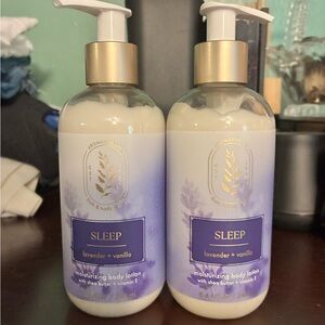 🆕. (2) Sleep Lavender + Vanilla  Moisturizing Body Lotion